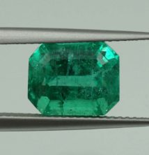 EM-ET-P-01-TOP Ethiopian Emerald, Octagon, 4.04 ct, Shakiso deposit - Exhibit Gems