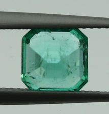 Ethiopian Emerald, Octagon, Single, 1.61 ct, Shakiso deposit