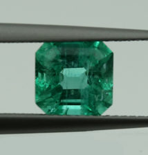 EM-ET-P-08-TOP Ethiopian Emerald, Octagon, Single, 1.61 ct, Shakiso deposit