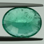 Ethiopian Emerald, Oval, Single, 8.40 ct, Shakiso deposit