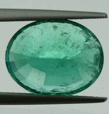 Ethiopian Emerald, Oval, Single, 8.40 ct, Shakiso deposit