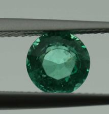EM-ET-P-15-65 Ethiopian Emerald, Round, Single, 1.50 ct, Shakiso deposit - Exhibit Gems