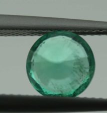 Ethiopian Emerald, Round, Single, 1.50 ct, Shakiso deposit - Exhibit Gems