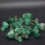 Rough Ethiopian Emeralds from Haloo Mine, Shakiso, 65 g - Exhibit Gems