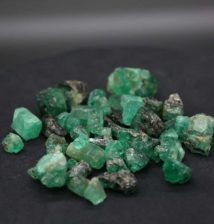 Rough Ethiopian Emerald, Shakiso, Haloo mine