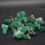 Rough Ethiopian Emeralds from Haloo Mine, Shakiso, 65 g - Exhibit Gems