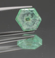 Ethiopian Emerald Specimen, 4.87 ct, Shakiso deposit - Exhibit Gems