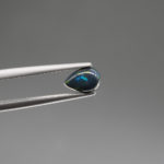 Ethiopian Black Opal, Cabochon, 0.62 ct, Stayish mine deposit - Exhibit Gems